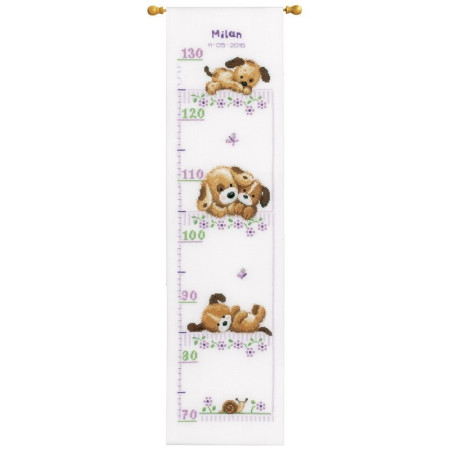 Vervaco Stickset Spielende Hunde