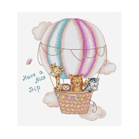 Luca-S Kit de broderie Bon voyage