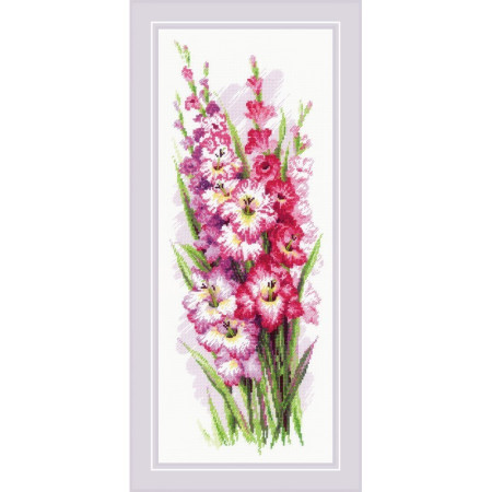 Riolis Embroidery kit Charming Gladioli