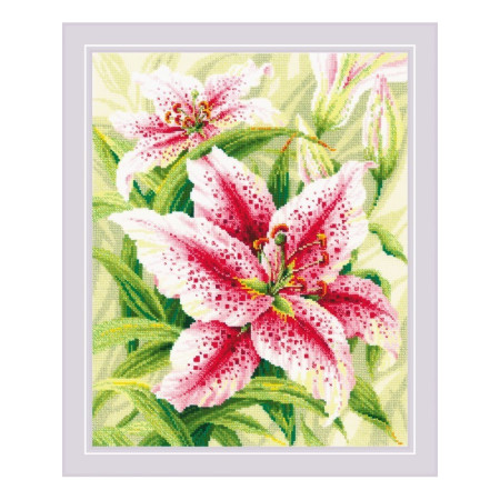 Riolis Embroidery kit Lilies