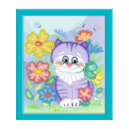  Embroidery kit Kitten 2