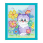  Embroidery kit Kitten 2
