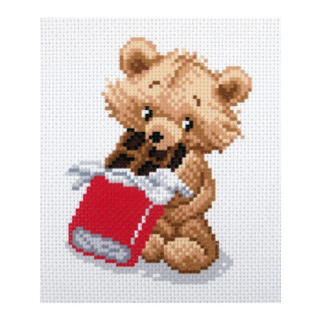 CDA Bedrucktes Aida Naschkatze