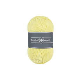 Strickwolle Durable Velvet 309 Light Yellow