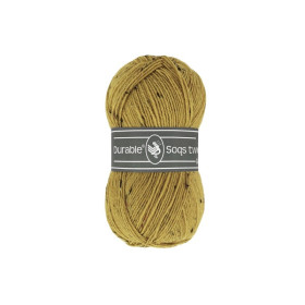 Laine à tricoter Durable Soqs Tweed 2145 Golden Olive