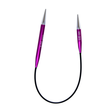 Zing asymmetrische Rundstricknadel 5 mm