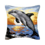 Orchidea Stitch Cushion kit  Dolphin