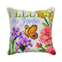 Orchidea Stitch Cushion kit  Garden flowers