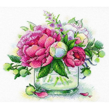 Aquarelle Embroidery kit Tender aroma