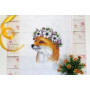 Aquarelle Embroidery kit Fox