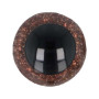  Animal eye 10 mm brown glitter for amigurumi and cuddly toys