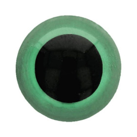  Oeil amigurumi 8 mm vert pour les amigurumi et les peluches