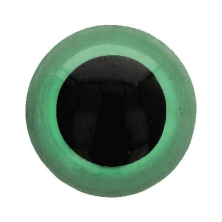  Animal eye 10 mm green for amigurumi and cuddly toys