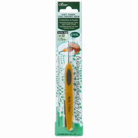 Clover Crochet hook soft touch 1,75 mm