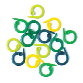 Knitpro Split Ring Markers green