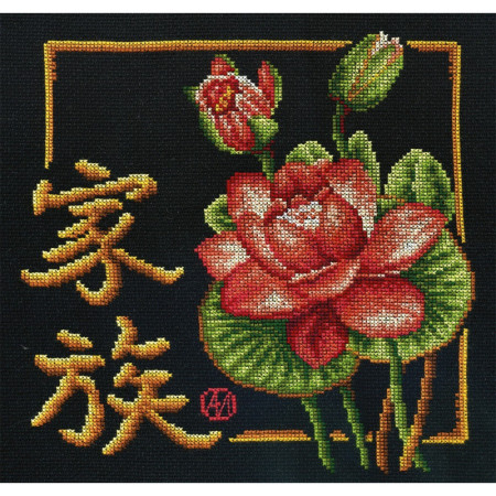 Embroidery kit Family