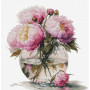 Luca-S Embroidery kit Bouquet of Peonies 2