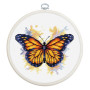 Luca-S Embroidery kit Monarch Butterfly