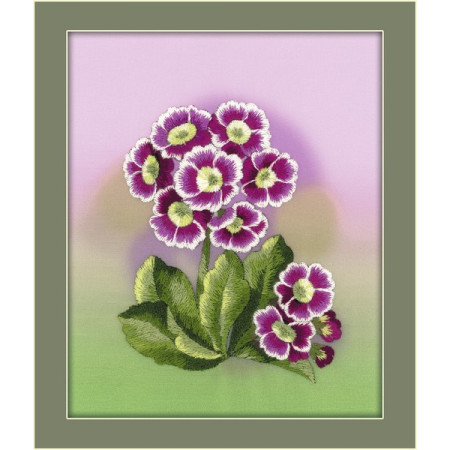 Riolis Embroidery kit Primroses