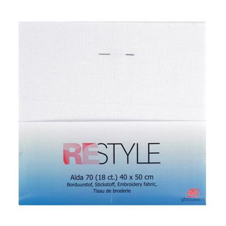 Embroidery fabric Aida 18 40 x 50 cm
