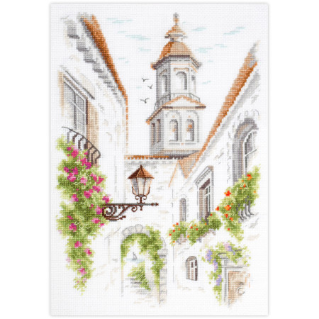 Kit de broderie Ancienne rue