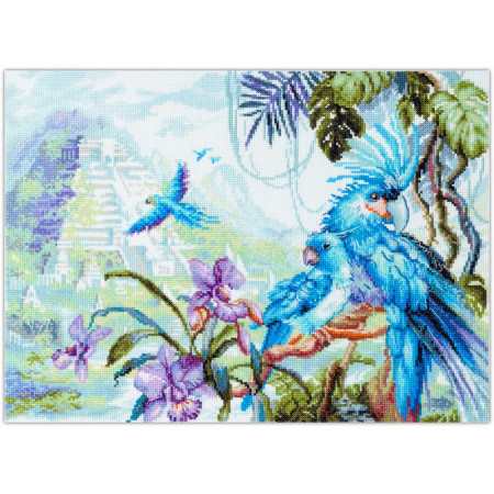 Kit de broderie Monde perdu