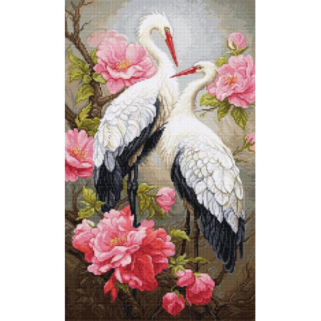 Luca-S Kit de broderie Les invités du printemps