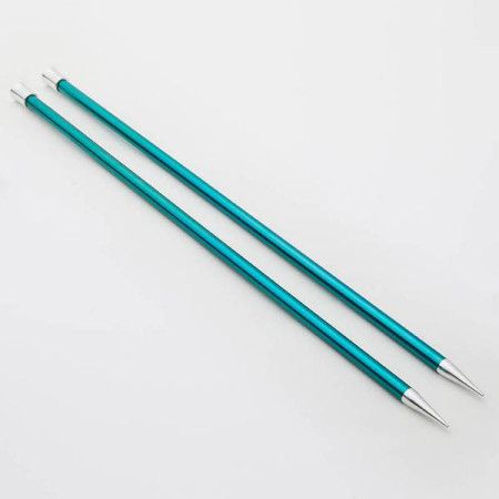 Knitpro Zing single pointed needles 8 mm, length 40 cm