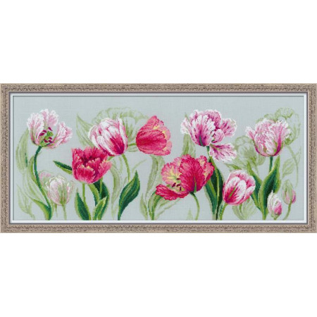 Riolis Embroidery kit Spring Tulips