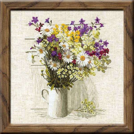 Riolis Embroidery kit Wildflowers