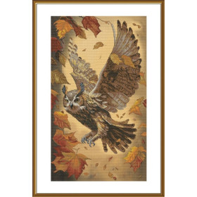 Kit de broderie Vol d'automne