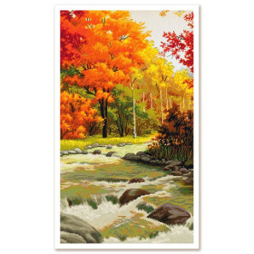 Kit de broderie Mélodie d'automne