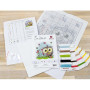Luca-S Embroidery kit Happy Owl