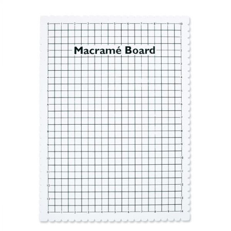 Macramé bord 29 x 39 cm