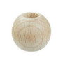 Houten macramé kralen 30 mm