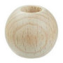 Macramé beads 40 mm wood