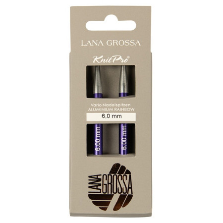 Lana Grossa Vario Rainbow interchangeable circular needles 6 mm
