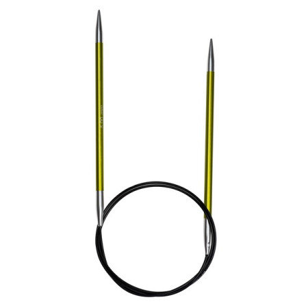 Lana Grossa Rainbow rondbreinaald 5 mm lengte 80 cm