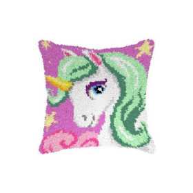 Kit coussin au point noué licorne nr 4166