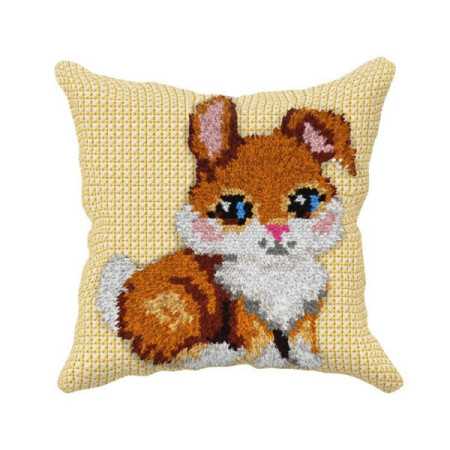 Latch hook cushion kit bunny nr 4501