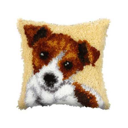 Kit coussin au point noué Chien nr 4002