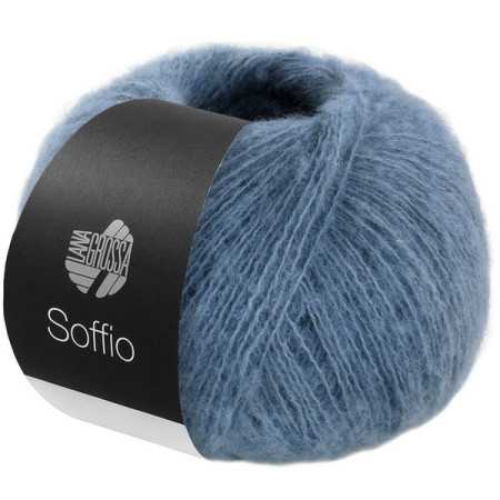 Lana Grossa Soffio 012 Taubenblau