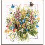 Embroidery kit kit Summer bouquet