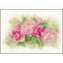 Kit de broderie Pivoines