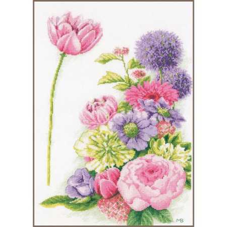 Kit de broderie Beauté florale