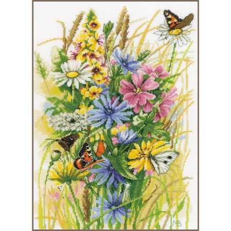 Embroidery kit kit Wildflower rest stop