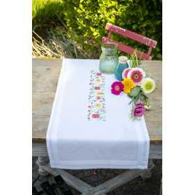 Kit chemin de table Fleurs fraîches