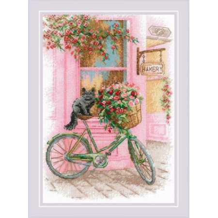 Riolis Kit de broderie Voyage fleuri