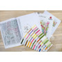 Luca-S Embroidery kit March Bouquet