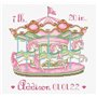 Borduurpakket Baby Carrousel